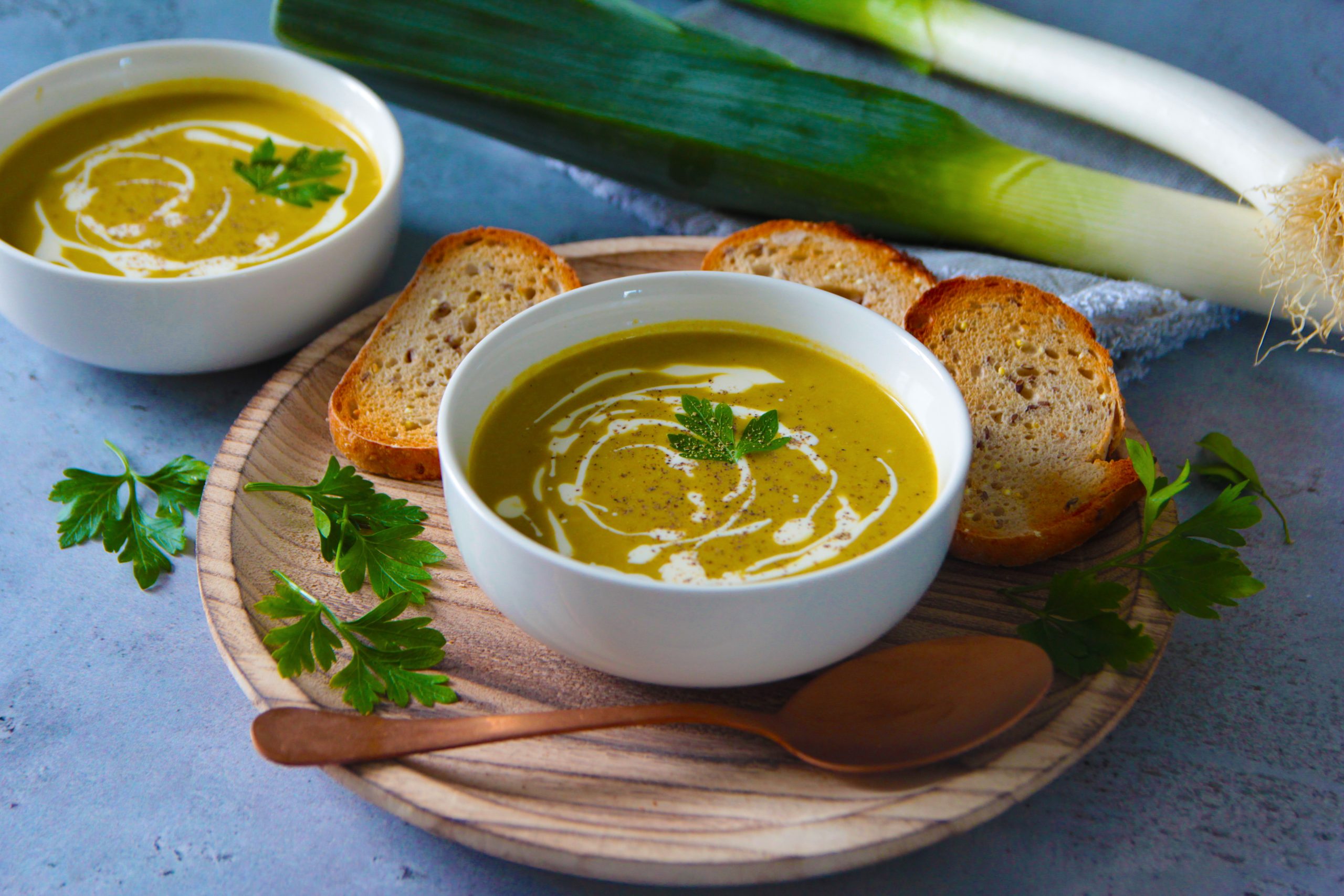 Velouté de poireaux